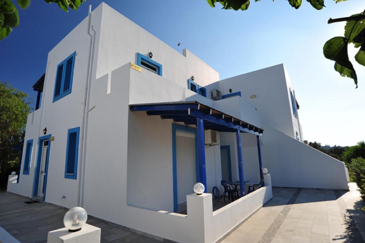 Anna Ageliki Aparthotel Damnoni Ngoại thất bức ảnh