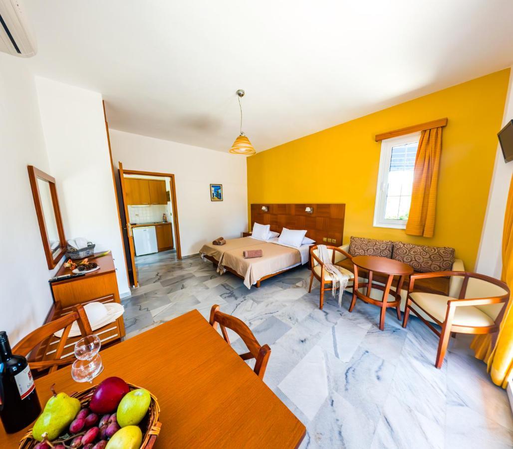 Anna Ageliki Aparthotel Damnoni Ngoại thất bức ảnh
