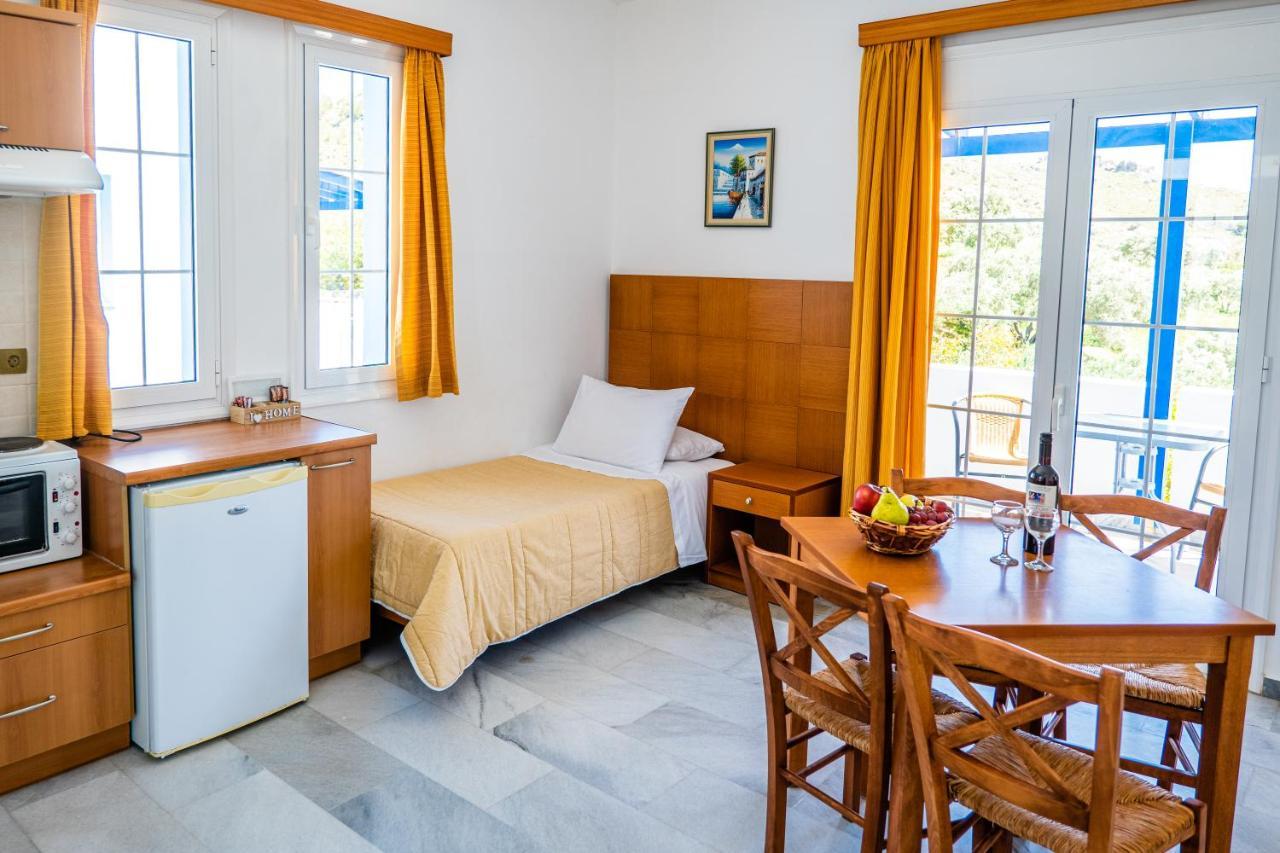 Anna Ageliki Aparthotel Damnoni Ngoại thất bức ảnh