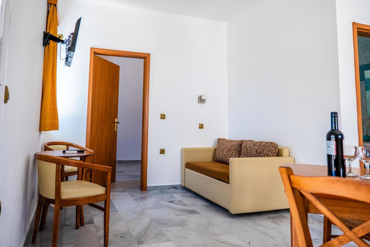Anna Ageliki Aparthotel Damnoni Ngoại thất bức ảnh