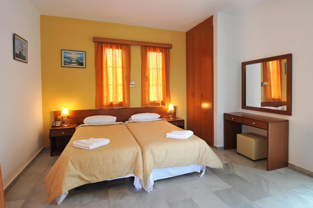 Anna Ageliki Aparthotel Damnoni Ngoại thất bức ảnh