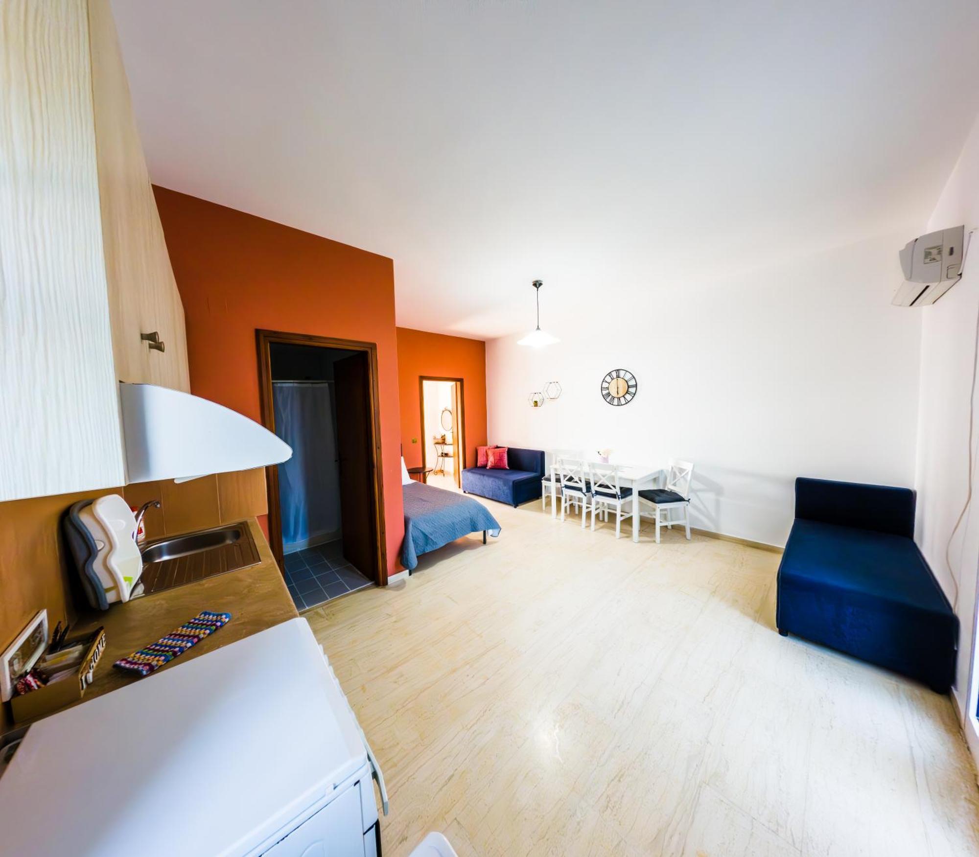 Anna Ageliki Aparthotel Damnoni Ngoại thất bức ảnh