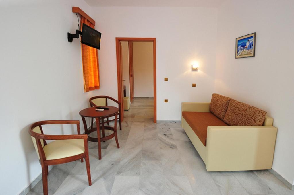 Anna Ageliki Aparthotel Damnoni Phòng bức ảnh
